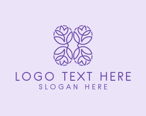 Flower Boutique Decoration Logo