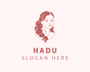 Hair Braids Fashion Logo