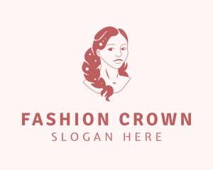 Hair Braids Fashion logo design