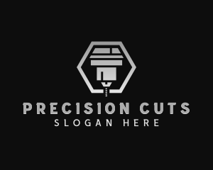CNC Laser Cutting Engraving logo design