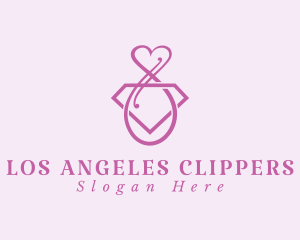 Feminine Heart Jewelry Logo