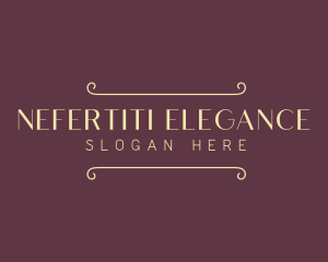 Elegant Minimal Border logo design