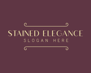 Elegant Minimal Border logo design