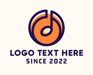 Music Producer - Media Music Note logo design