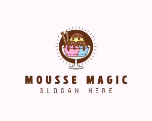 Mousse - Ice Cream Sweet Sundae logo design