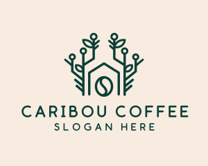 Coffee Farm House  logo design