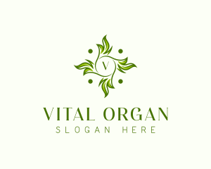 Natural Herbal Garden logo design