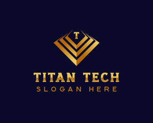 Pyramid Corporate Tech logo design