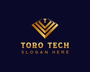 Pyramid Corporate Tech logo design