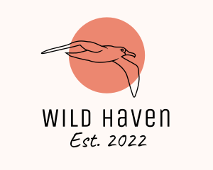 Seabird Aviary Wildlife  logo design