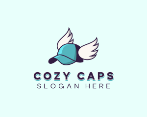 Fashion Cap Wings logo design