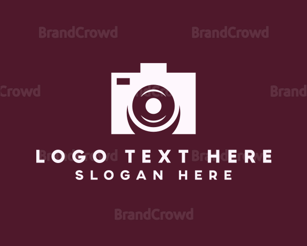 Photo DSLR Camera Logo