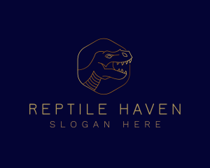 Dinosaur Raptor Predator logo design