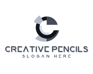 Digital Software Letter C logo design