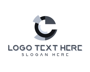 Cyberspace - Digital Software Letter C logo design