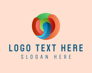 Modern Abstract Circle Logo