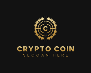 Cryptocurrency - Cryptocurrency Tech logo design