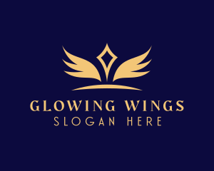 Wing Crown Royalty logo design