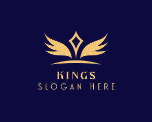 Wing Crown Royalty logo design