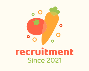 Farmer - Tomato Carrot Grocery logo design