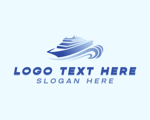 Ferry - Travel Ferry Cruise logo design