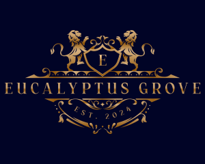 Lion Royalty Wealth logo design