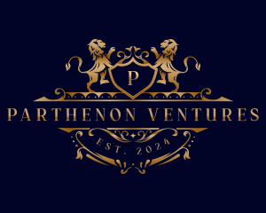 Lion Royalty Wealth logo design