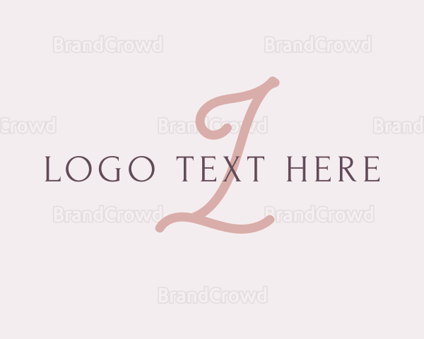 Feminine Elegant Brand Logo