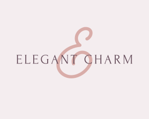 Feminine Elegant Brand logo design