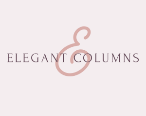 Feminine Elegant Brand logo design