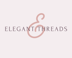 Feminine Elegant Brand logo design