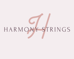 Feminine Elegant Brand logo design