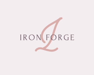 Feminine Elegant Brand logo design