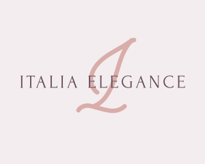 Feminine Elegant Brand logo design