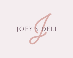 Feminine Elegant Brand logo design