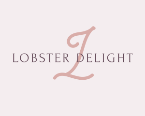 Feminine Elegant Brand logo design