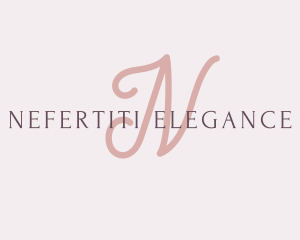 Feminine Elegant Brand logo design