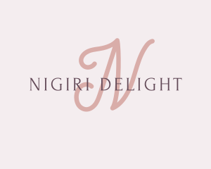 Feminine Elegant Brand logo design