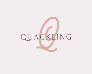 Feminine Elegant Brand logo design