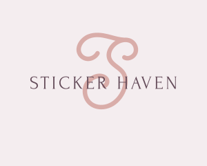 Feminine Elegant Brand logo design