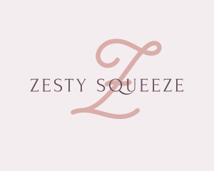 Feminine Elegant Brand logo design