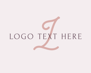 Feminine Elegant Brand Logo
