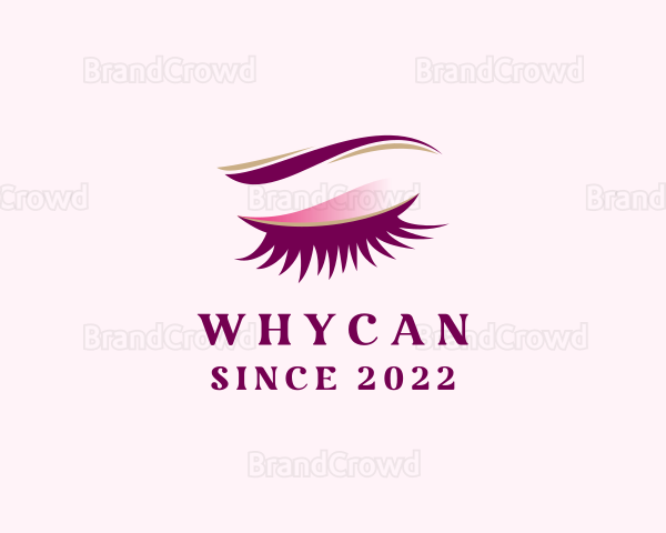 Eyelash Beauty Cosmetics Logo