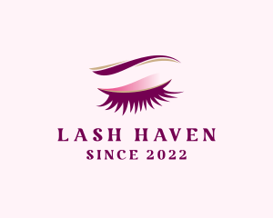 Eyelash Beauty Cosmetics logo design