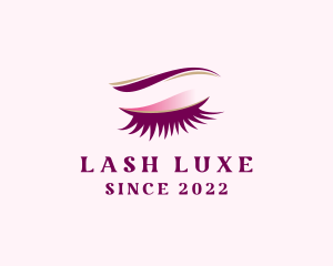 Eyelash Beauty Cosmetics logo design