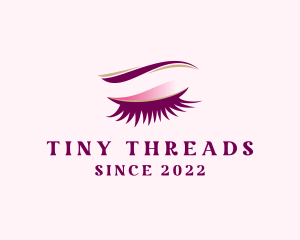 Eyelash Beauty Cosmetics logo design