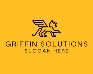 Griffin - Mythical Luxury Griffin logo design