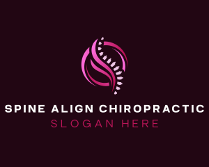 Spine Body Chiropractor logo design