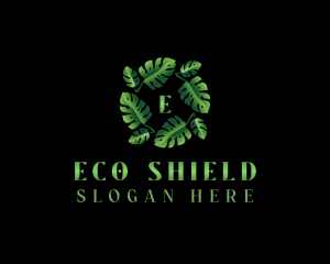 Eco Nature Leaf logo design