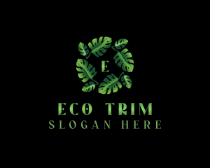 Eco Nature Leaf logo design